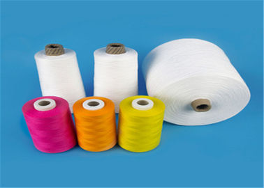 Raw White 40s/2 100% Virgin Polyester Spun Yarn for Sewing Thread High Tenacity