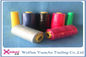 Red Yellow Black Sewing Spun Polyester Thread , Multi Colored Threads For Sewing