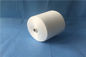 Z Twist Raw White Yarn / Polyester Sewing Thread with Ring Spinning Technics